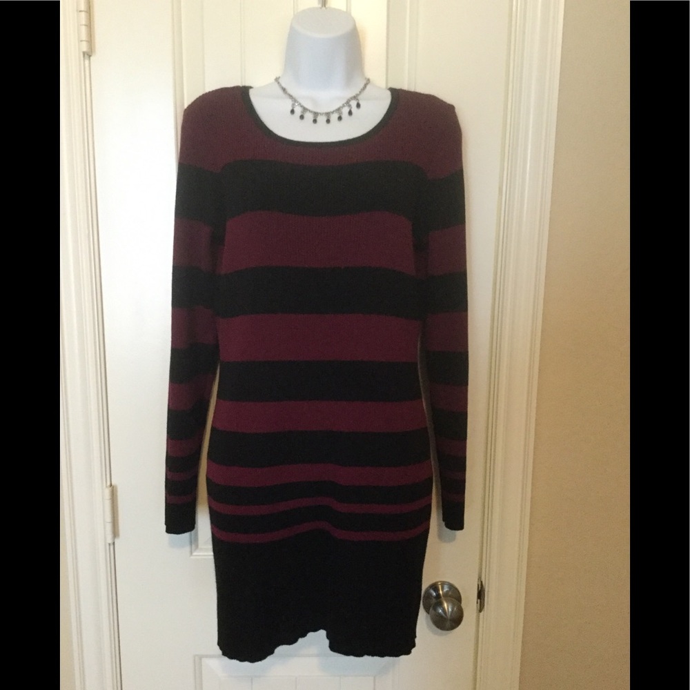 Long sleeve sweater tunic